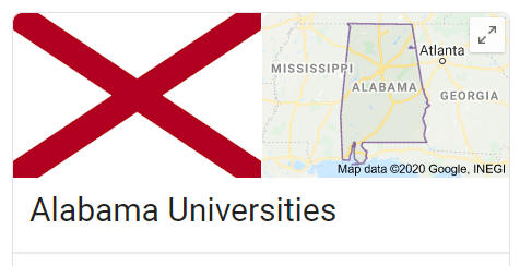 List of Alabama Universities