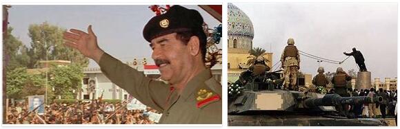 Gulf War and Overthrow of Saddam Hussain