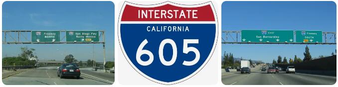 Interstate 605 in California