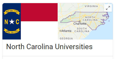 List of North Carolina Universities